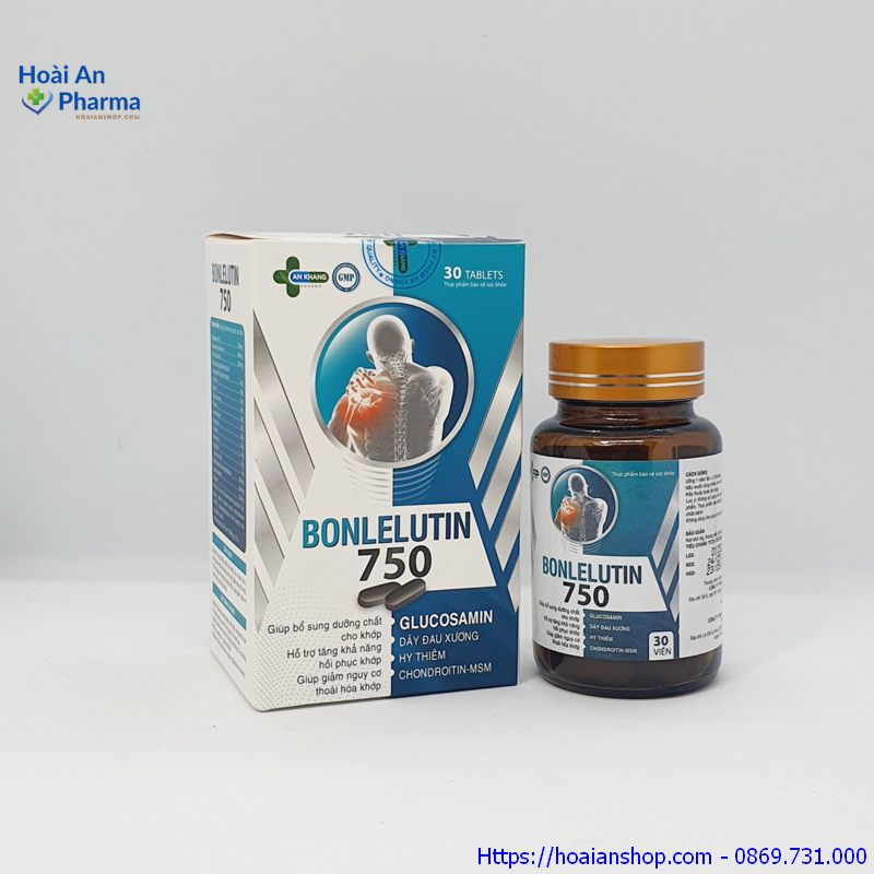 Bonlelutin 750 bổ sung dưỡng chất cho khớp