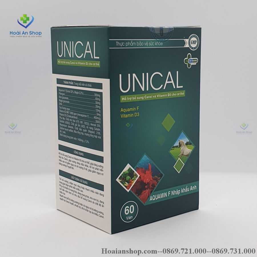 hướng dẫn sử dụng unical 60 viên