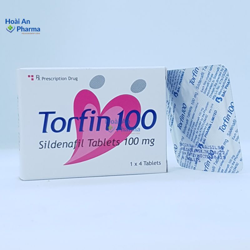 Giá thuốc Torfin 100 hộp 4 viên