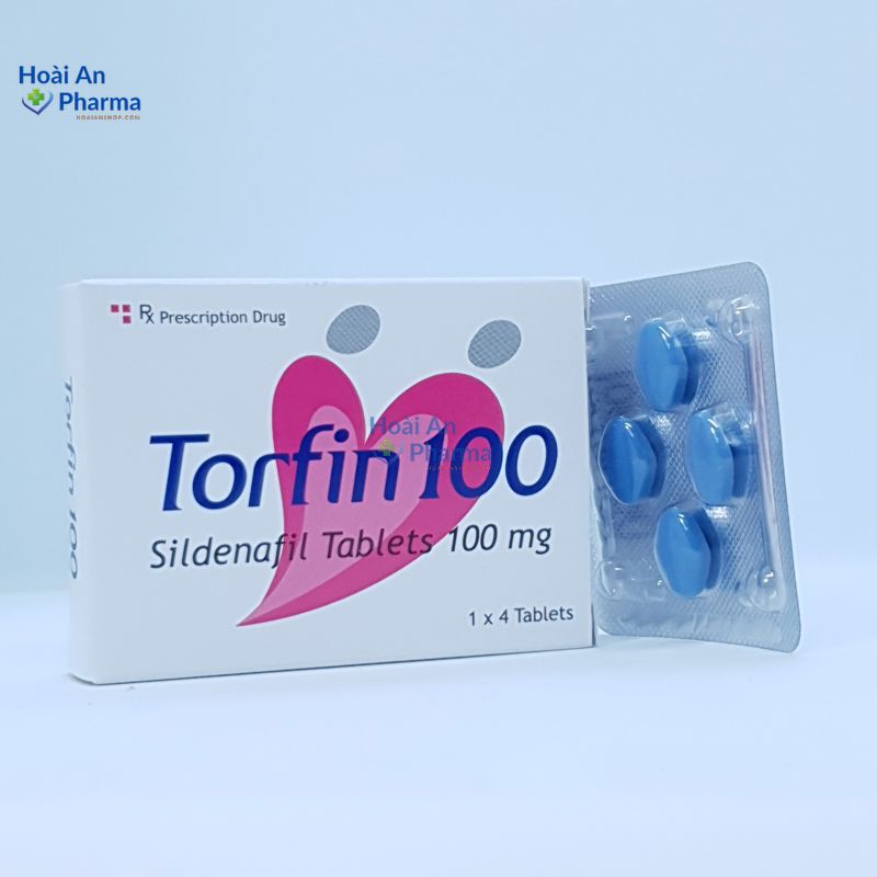 Thuốc Torfin 100 hộp 4 viên