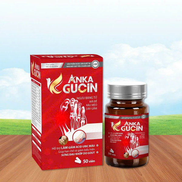 Anka Gucin – Hỗ trợ giảm Acid Uric máu, cải thiện bệnh Gout